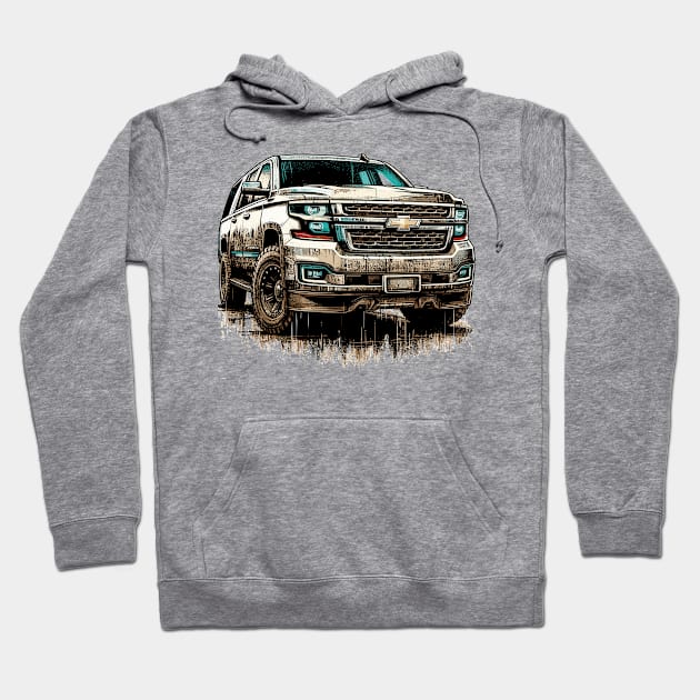 Chevrolet Suburban Hoodie by Vehicles-Art